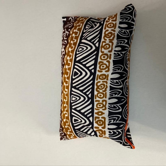 African Print Pillow Cover with Zipper - Picture 11 of 15